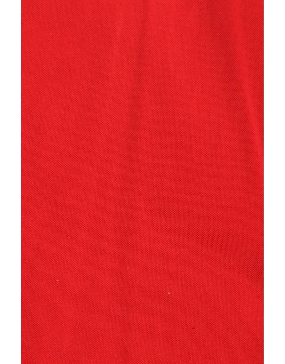 Camisa polo masculina Lacoste tamanho 7 2XL algodão vermelho