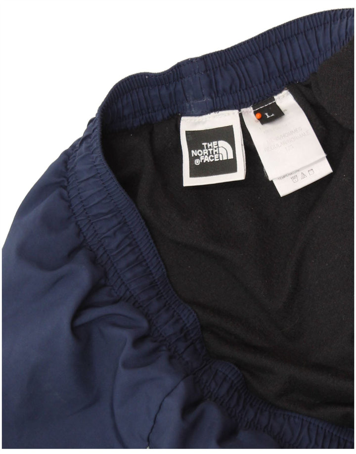 Shorts esportivos masculinos THE NORTH FACE grandes poliéster azul marinho