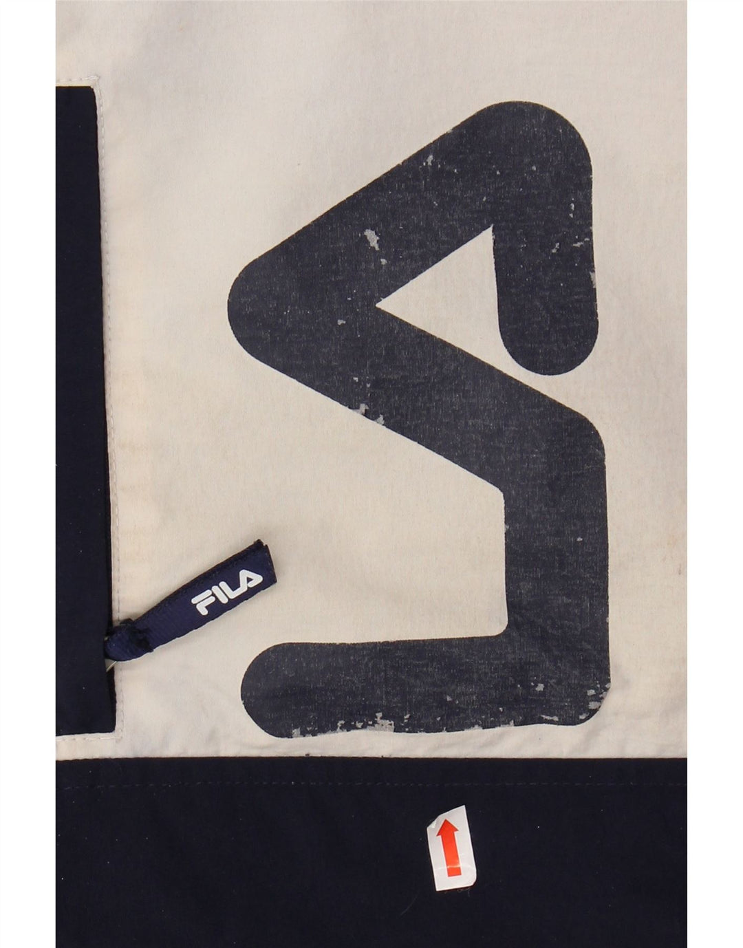 Jaqueta corta-vento masculina FILA Graphic UK 44 2XL Colorblock multicolorido