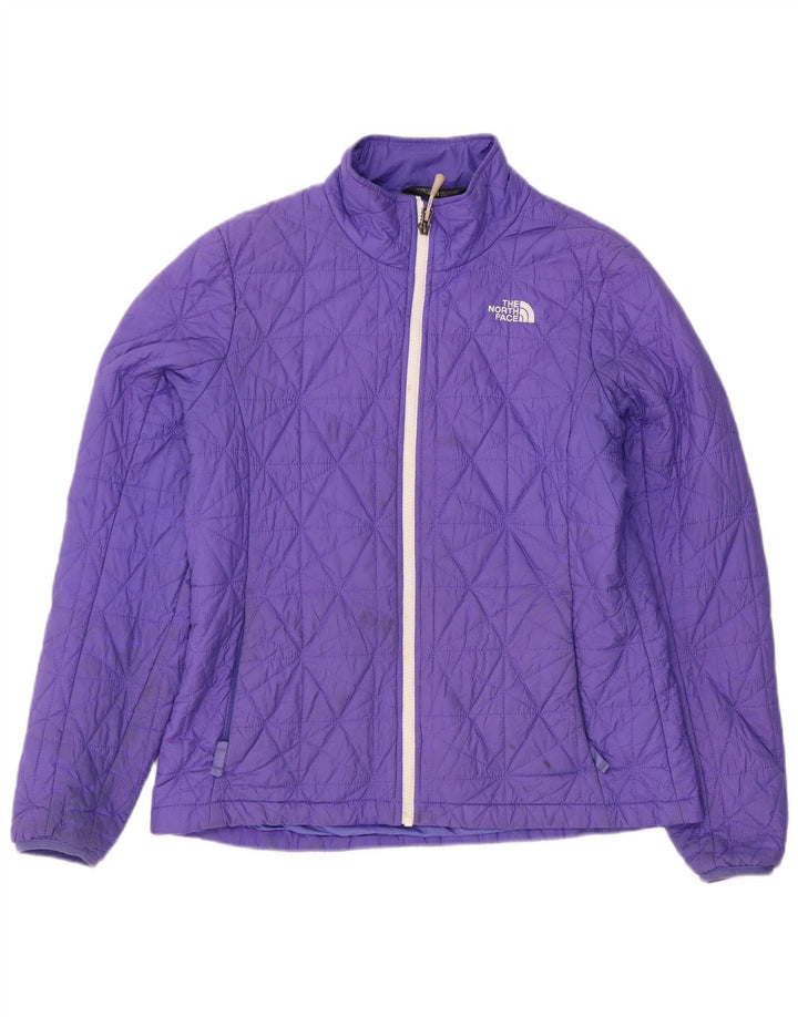 Jaqueta acolchoada feminina The North Face Reino Unido 16 grande nylon roxo