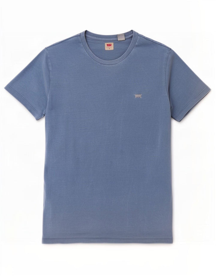 Camiseta masculina Levi's Top médio algodão azul