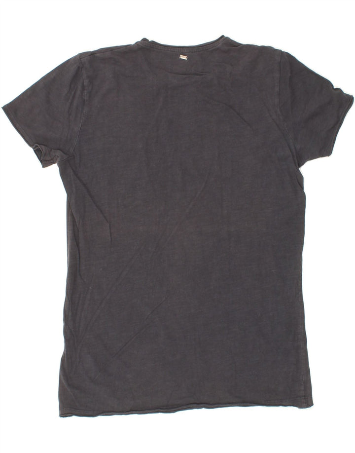 LIU JO Mens T-Shirt Large Grey Cotton Vintage Liu Jo and Second-Hand Liu Jo from Messina Hembry 