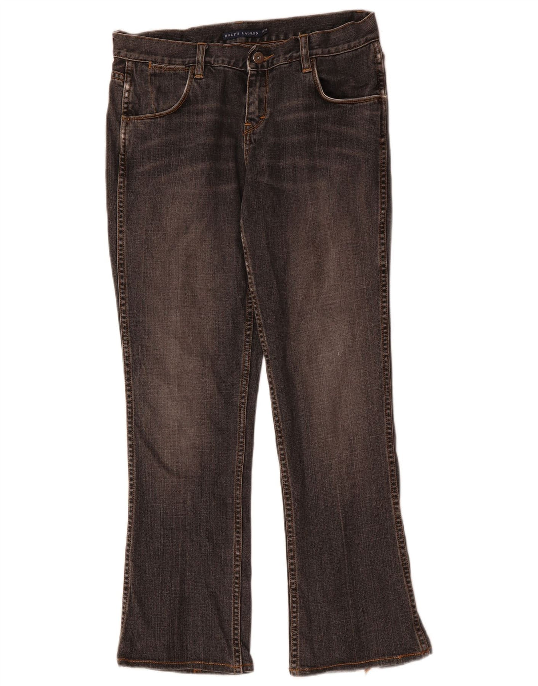 Jeans feminino Bootcut RALPH LAUREN W30 L29 cinza