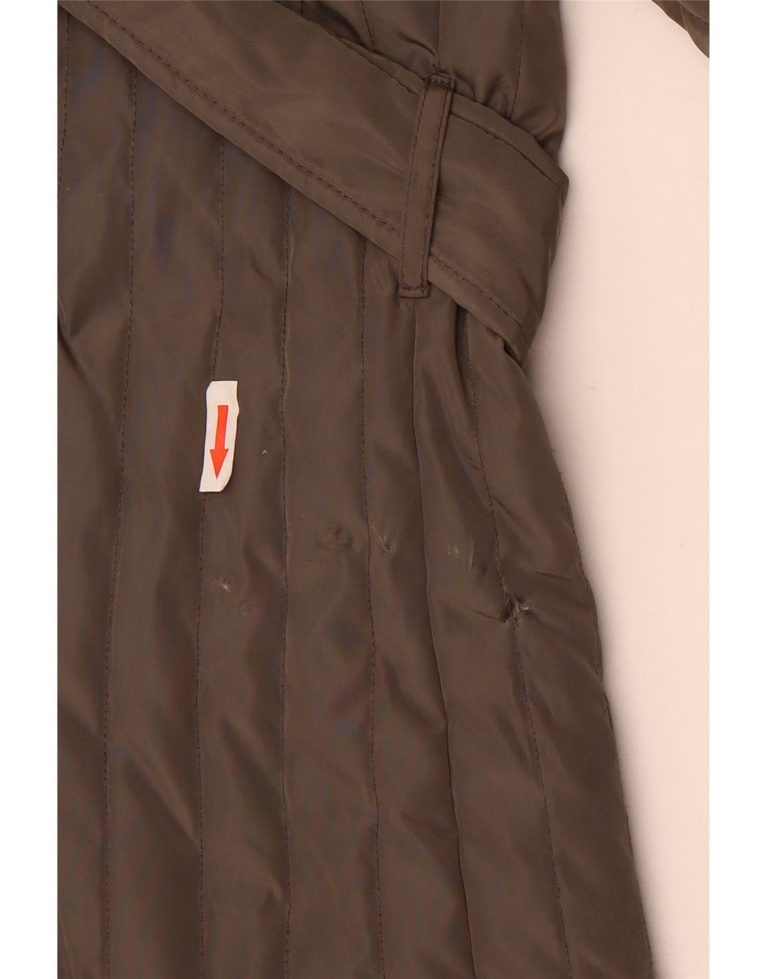 Jaqueta acolchoada feminina Michael Kors Reino Unido 18 XL poliéster marrom