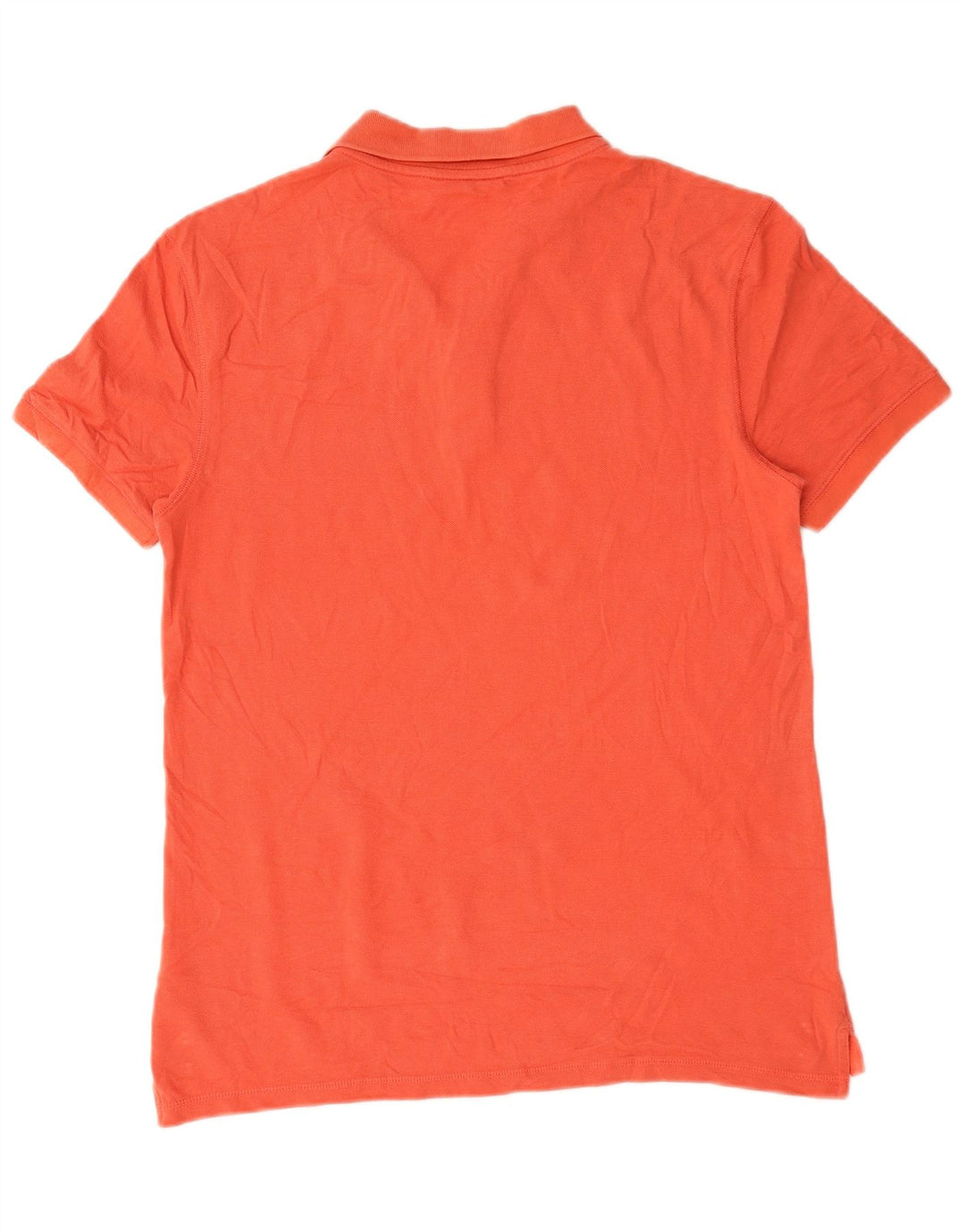 Camisa polo masculina Calvin Klein Jeans Regular Fit algodão laranja médio