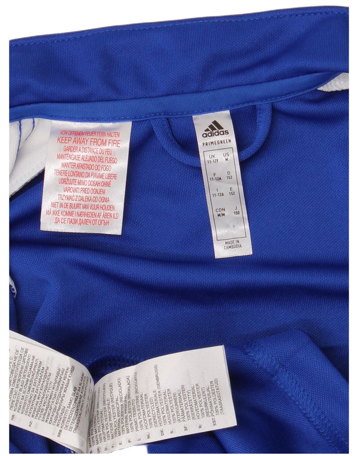 Jaqueta Adidas Menino Aeroready Top 11-12 Anos Azul Poliéster