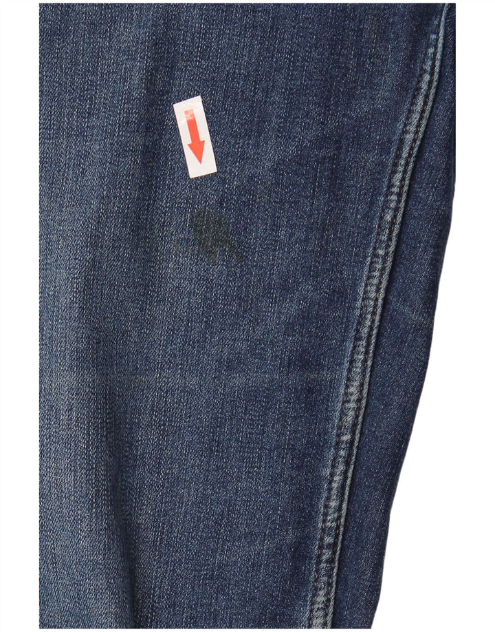 MARKS & SPENCER Feminino Sophia Straight Jeans Reino Unido 12 Médio W30 L33 Azul