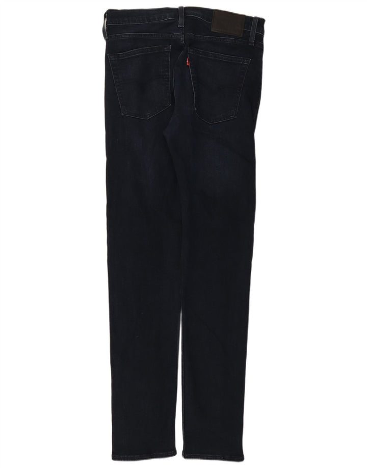 Levi's Mens Slim Jeans W32 L34 Azul Marinho Algodão