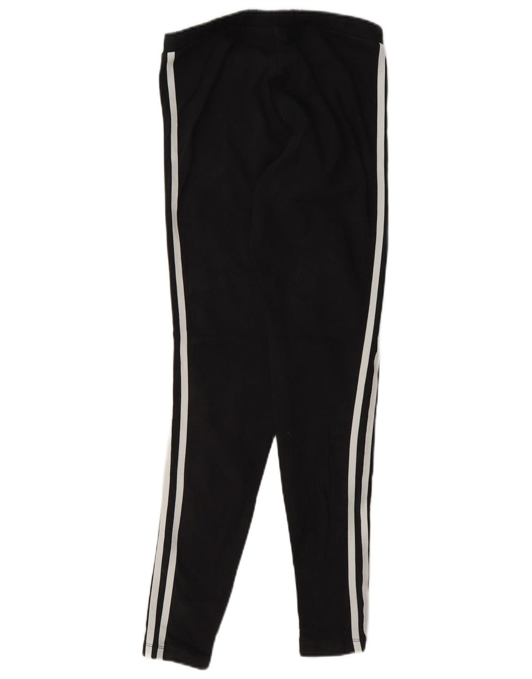 Leggings Adidas Femininas UK 10 Pequenas Algodão Preto