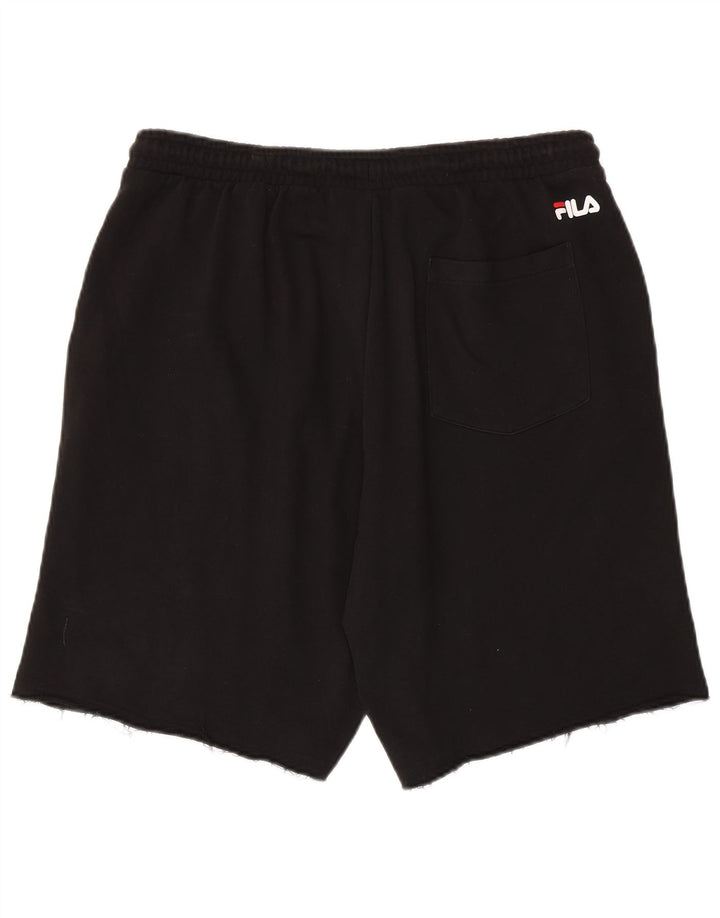 Shorts esportivos gráficos masculinos FILA 2XL preto