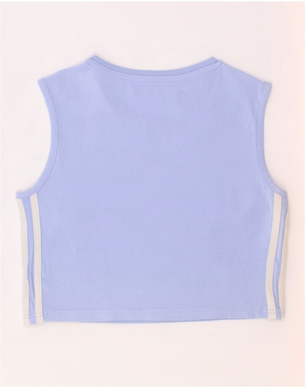 Top Colete Adidas Menina 13-14 Anos Azul Algodão