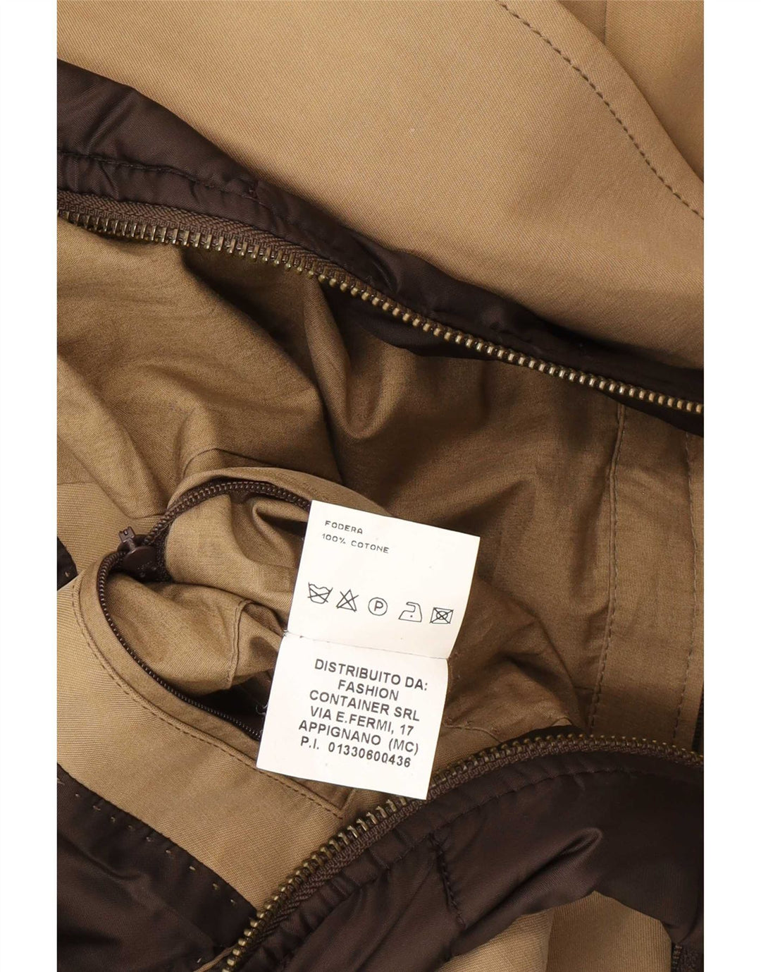 Jaqueta utilitária masculina Montecore IT 52 XL algodão marrom