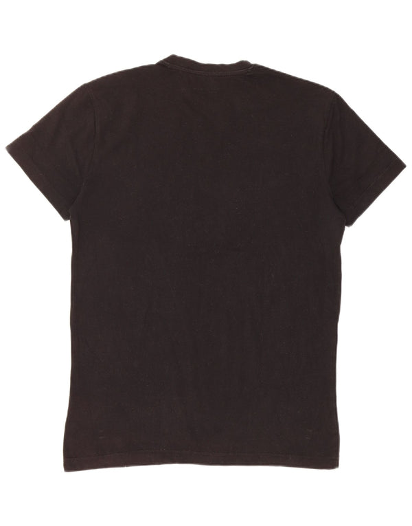 Camiseta masculina Calvin Klein Jeans grande algodão preto