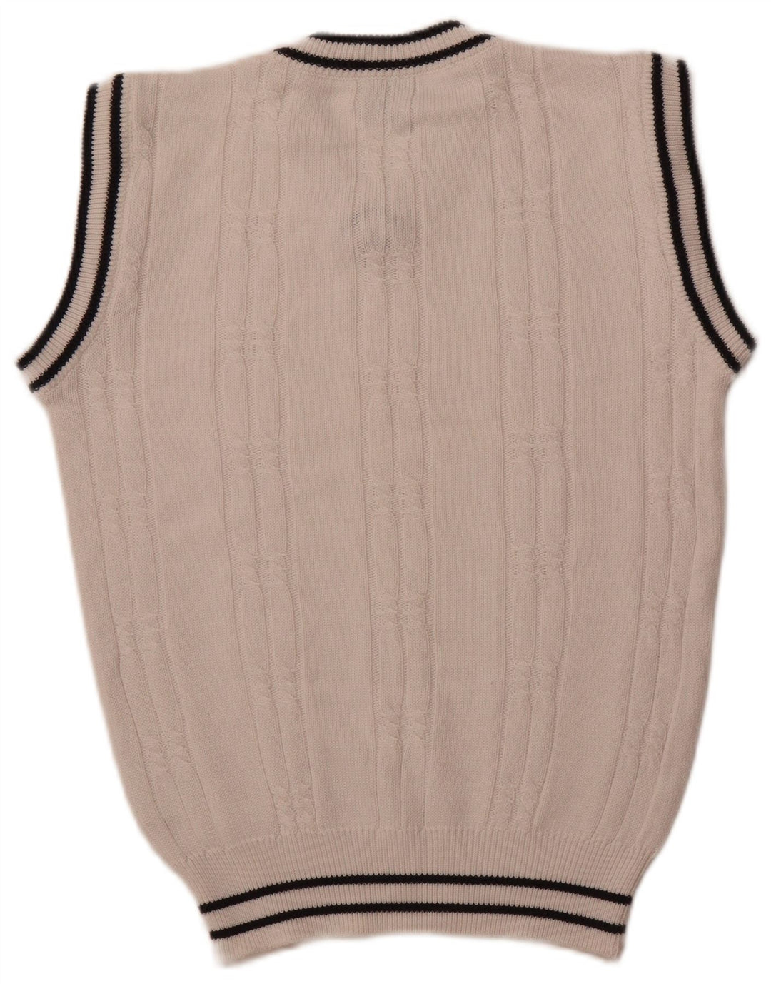 FISHBONE Colete masculino regata pequeno algodão branco