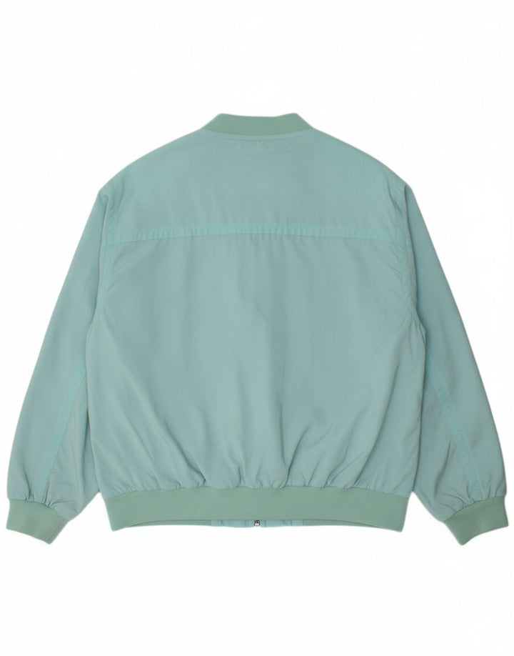Jaqueta bomber masculina VINTAGE IT 54 2XL turquesa