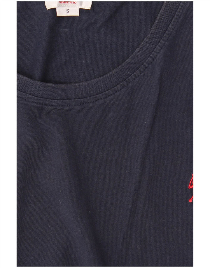US Polo Assn. Camiseta Masculina Top Pequena Azul Marinho