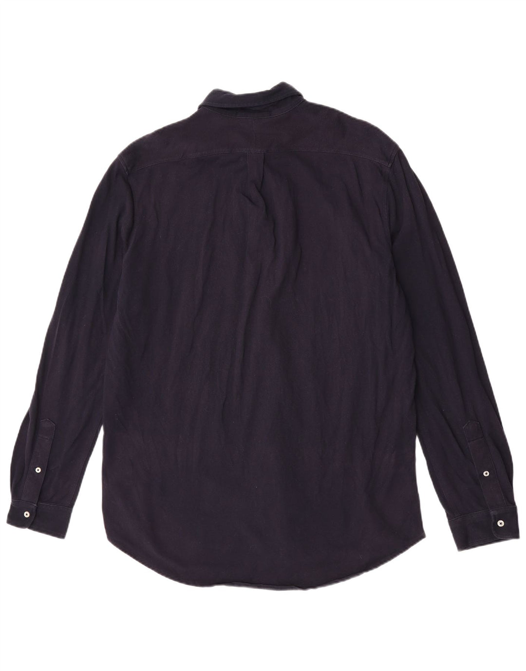 Camisa masculina Ralph Lauren XL azul marinho algodão
