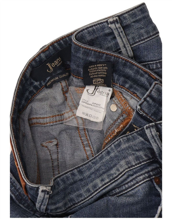 Jeans masculinos Jeckerson Slim W33 L29 algodão azul