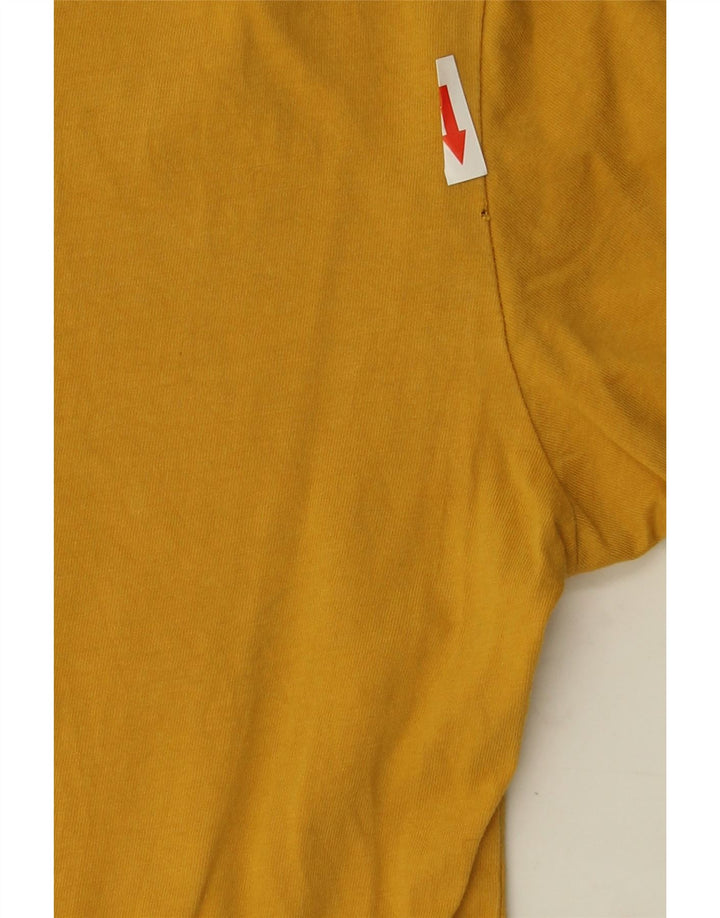 Camiseta gráfica masculina Levi's Top de algodão colorblock amarelo médio