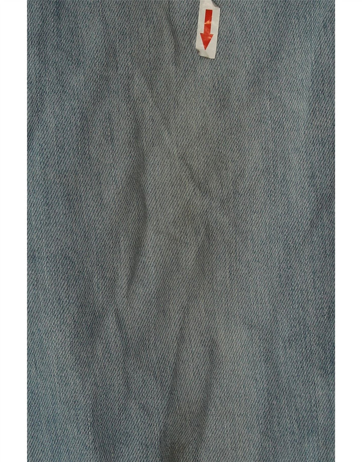 Lee Mens Brooklyn Straight Jeans W36 L30 Azul Algodão