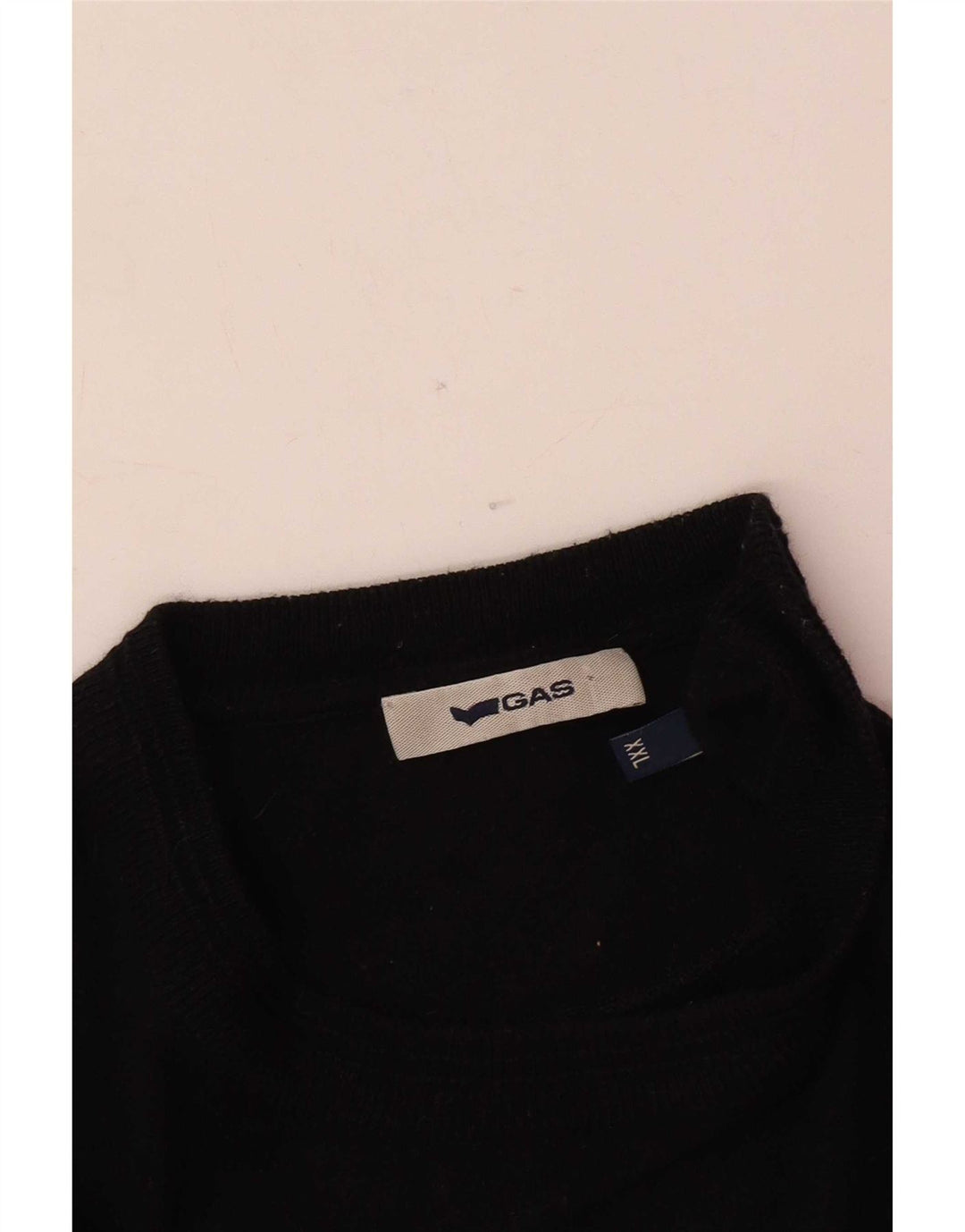 Suéter masculino Gas com gola redonda 2XL preto