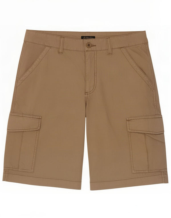 Shorts cargo masculino da Dack IT 48 médio W30 algodão bege