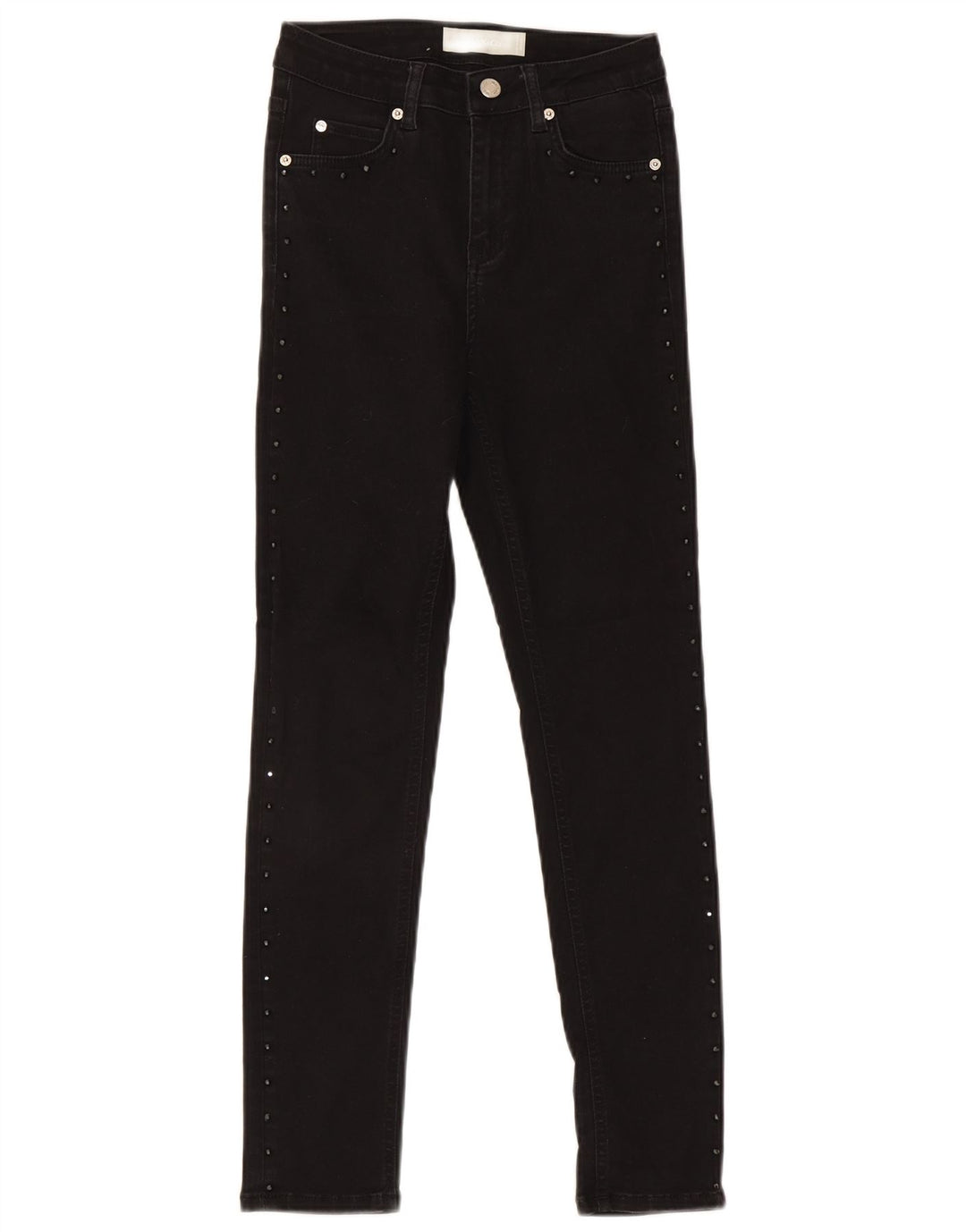 Jeans skinny feminino Max & Co. W26 L27 algodão preto