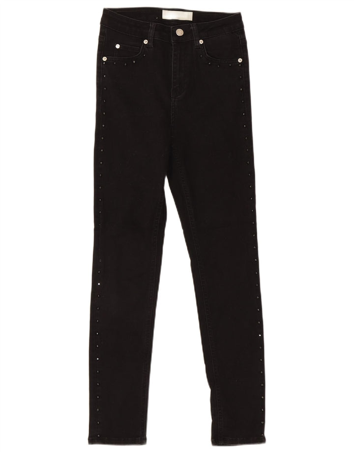 Jeans skinny feminino Max & Co. W26 L27 algodão preto