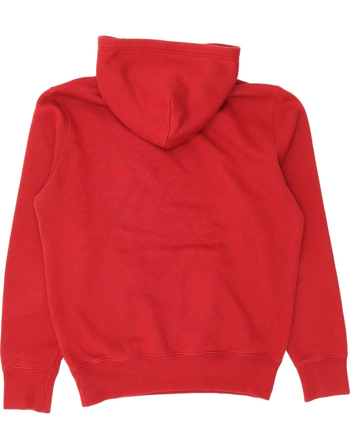 CHAMPION Mens Graphic Hoodie Jumper Medium Burgundy Cotton Vintage Champion and Second-Hand Champion from Messina Hembry 