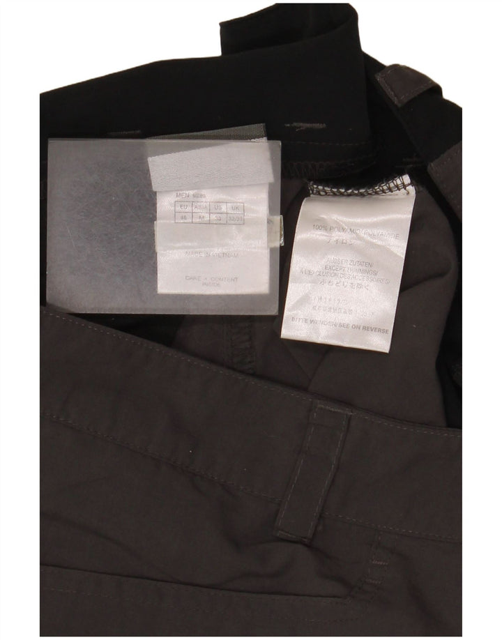 Shorts cargo masculino Jack Wolfskin EU 48 médio W32 cinza colorblock