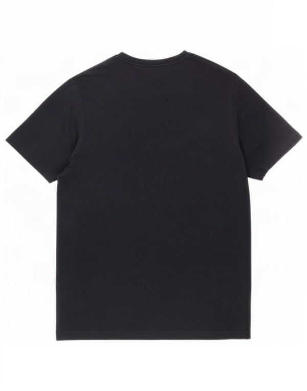 Mountain Warehouse Camiseta gráfica masculina Top médio algodão azul marinho