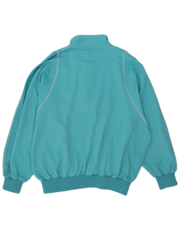AUSTRALIAN L'ALPINA Moletom masculino com gola polo Jumper IT 54 XL turquesa