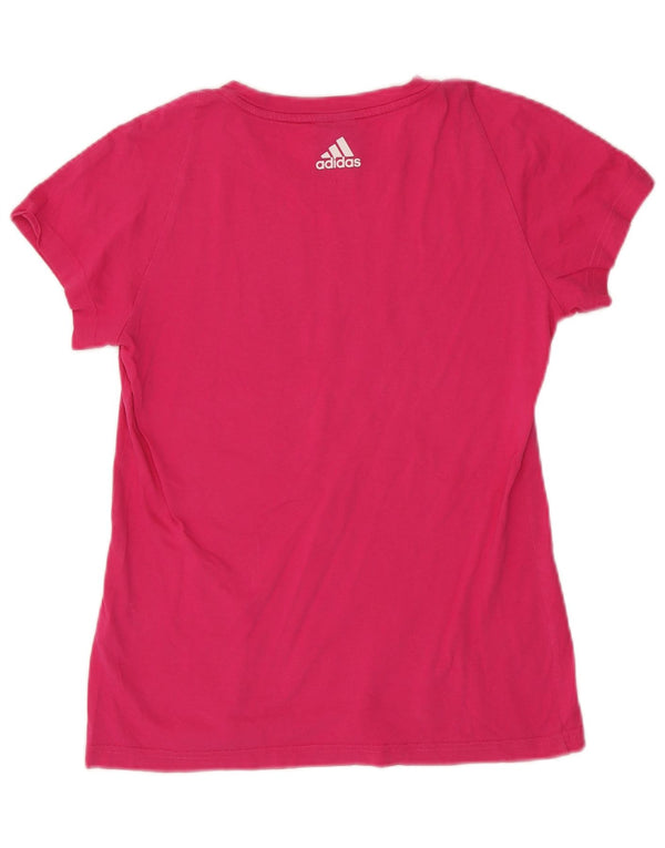 Camiseta Adidas Feminina Graphic UK 12/14 Médio Rosa