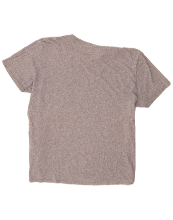 Camiseta gráfica masculina Levi's Top 2XL algodão cinza