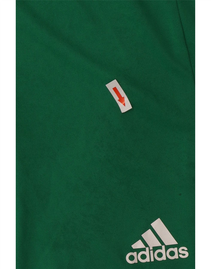 Adidas Mens Aeroready Sport Shorts Pequeno Verde Poliéster