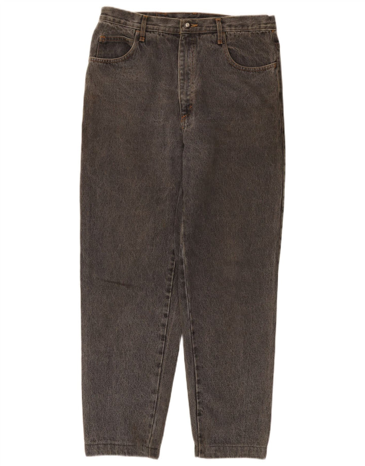 Jeans cônicos femininos VINTAGE W32 L30 cinza