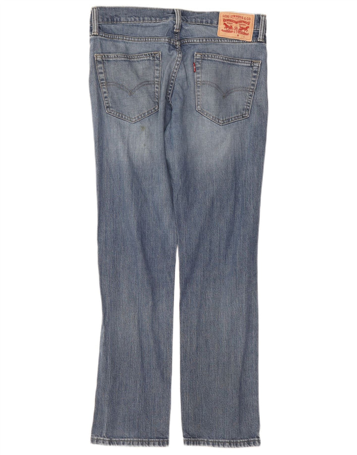 Levi's Mens Slim Jeans W32 L30 Azul Algodão