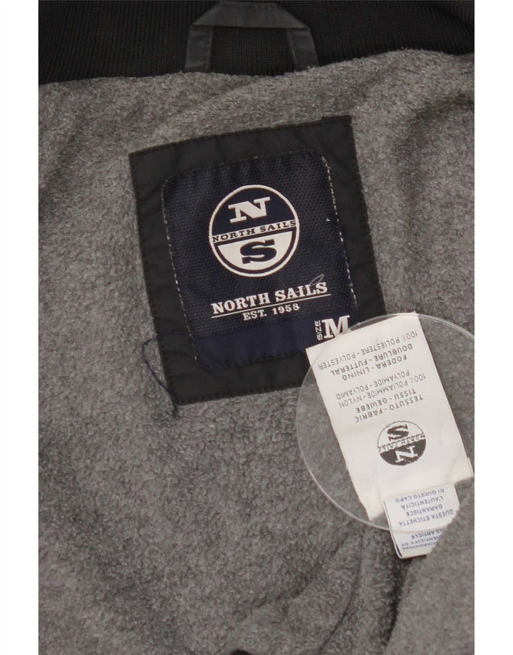 Jaqueta bomber masculina North Sails UK 38 médio preto nylon