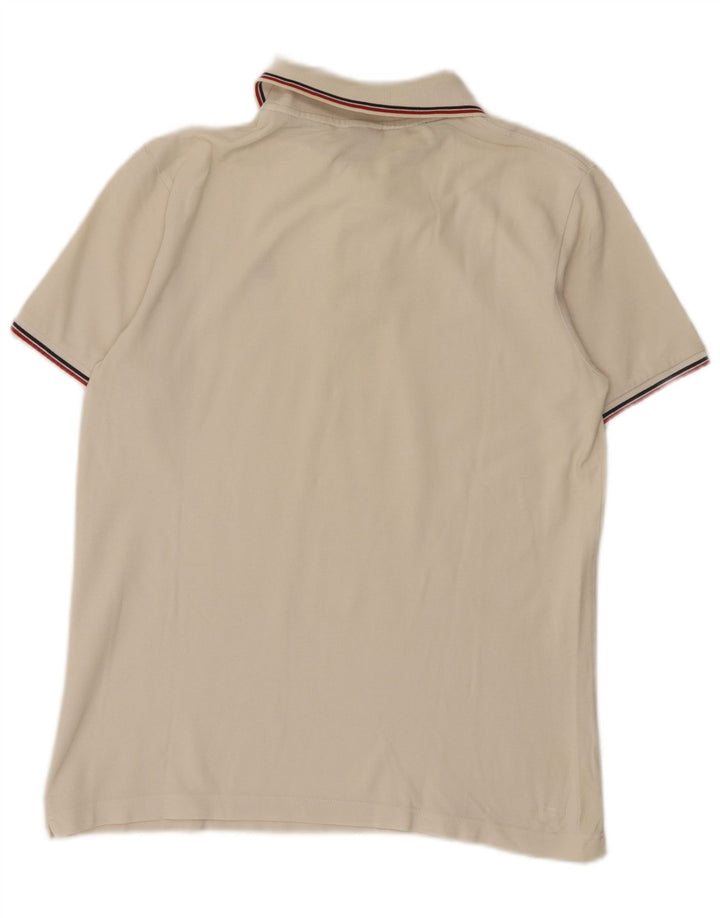 Camisa polo masculina Marina Yachting de algodão branco médio