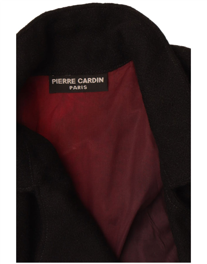 Jaqueta blazer feminina Pierre Cardin com 2 botões Reino Unido 16 grande preta