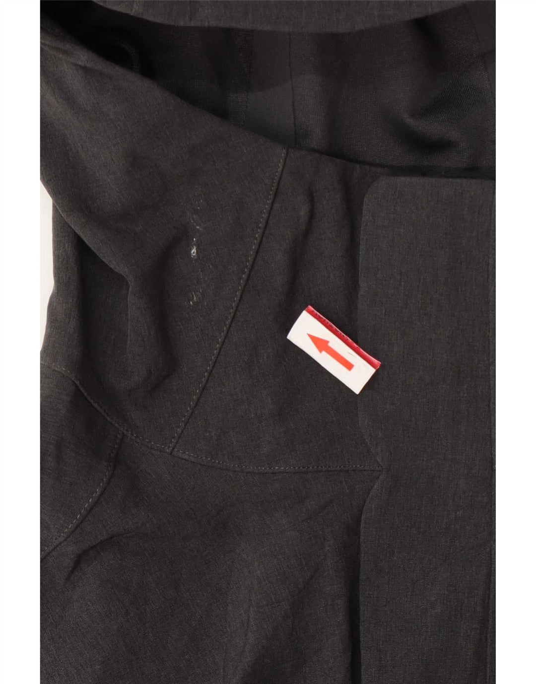 Jaqueta de chuva masculina com capuz The North Face UK 40 grande cinza