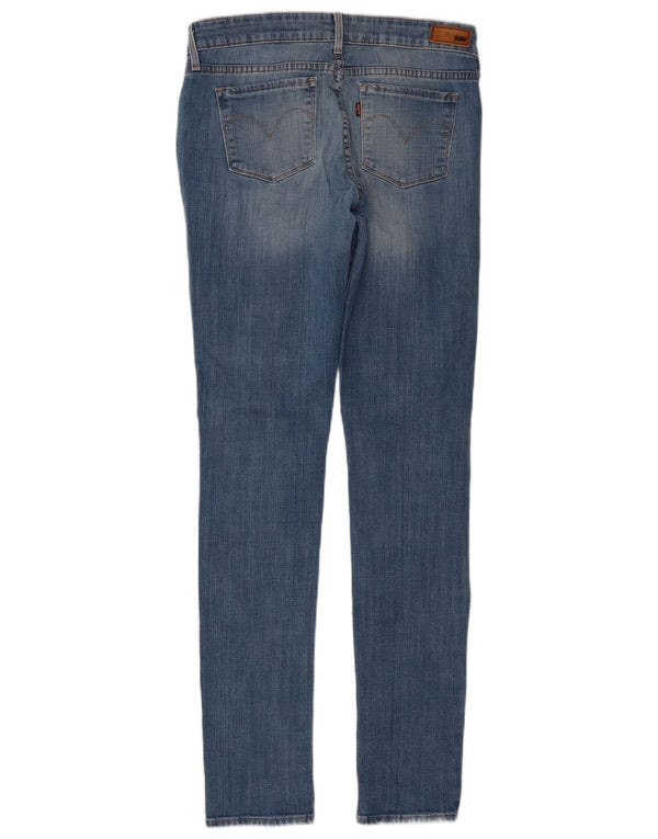 Calça jeans feminina Levi's Slight Curve Modern Rise Skinny W30 L34 Azul Algodão