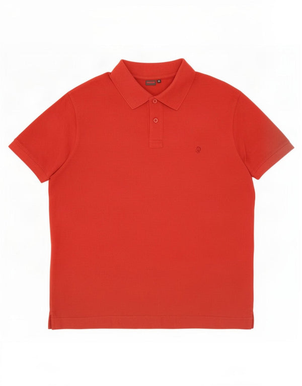 Camisa polo masculina Invicta IT 50 algodão vermelho médio