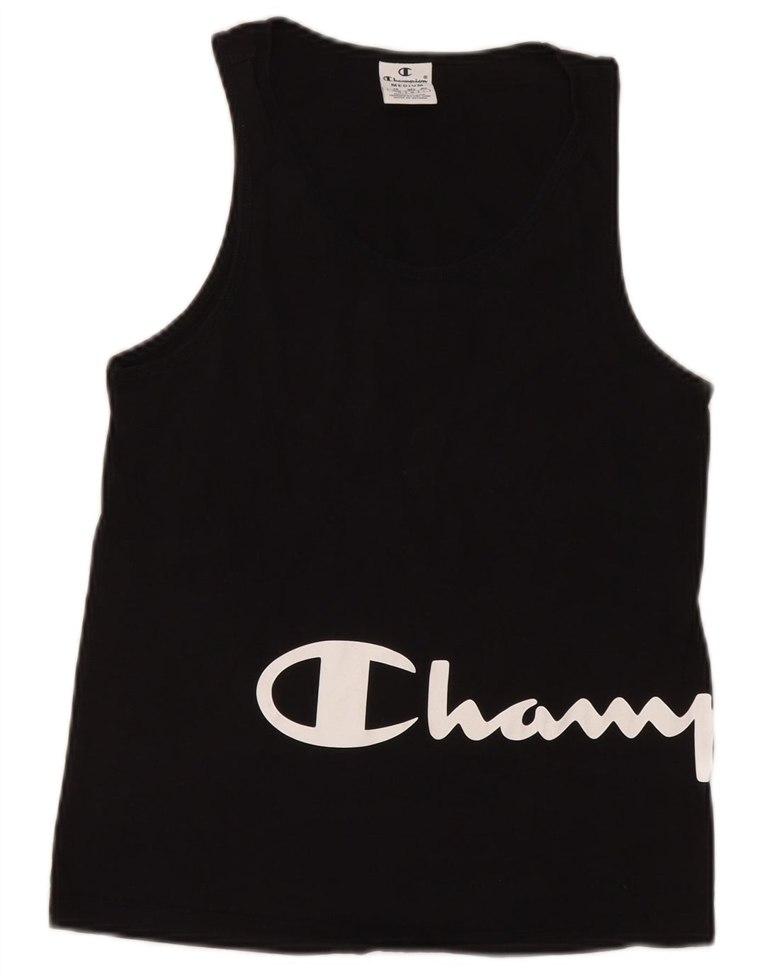 Colete gráfico feminino Champion UK 12 médio preto