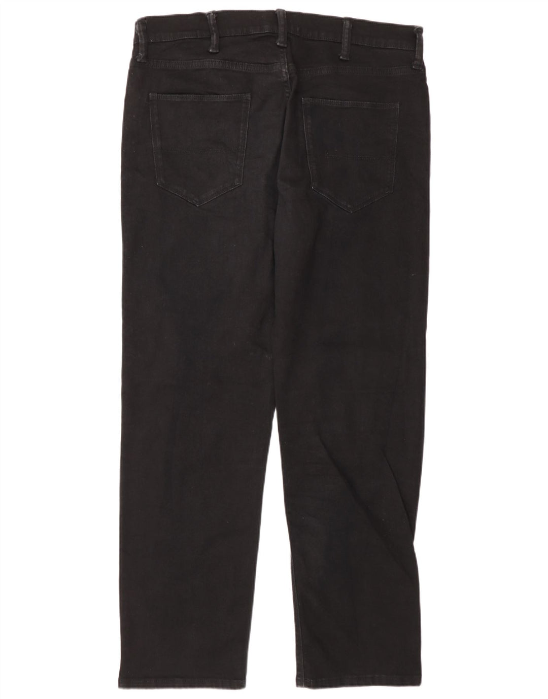 Jeans retos masculinos Marks & Spencer W36 L31 algodão preto