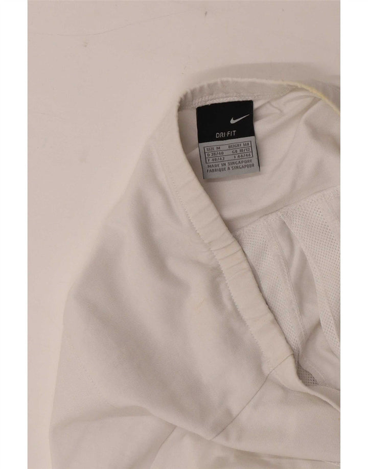 Shorts esportivos femininos Nike UK 14 médio branco