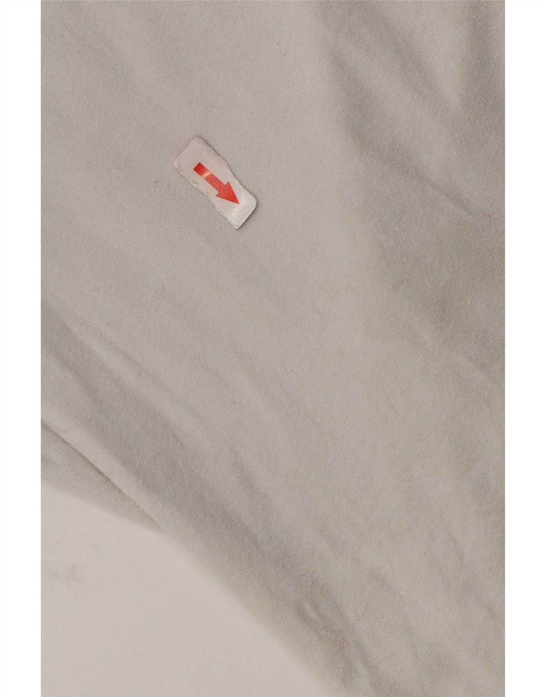 Camiseta gráfica masculina Fat Face Top médio algodão branco