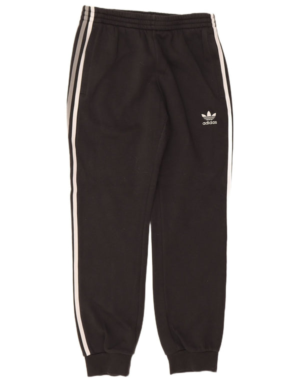 Adidas Mens Treino Calças Joggers Médio Algodão Preto Esportes