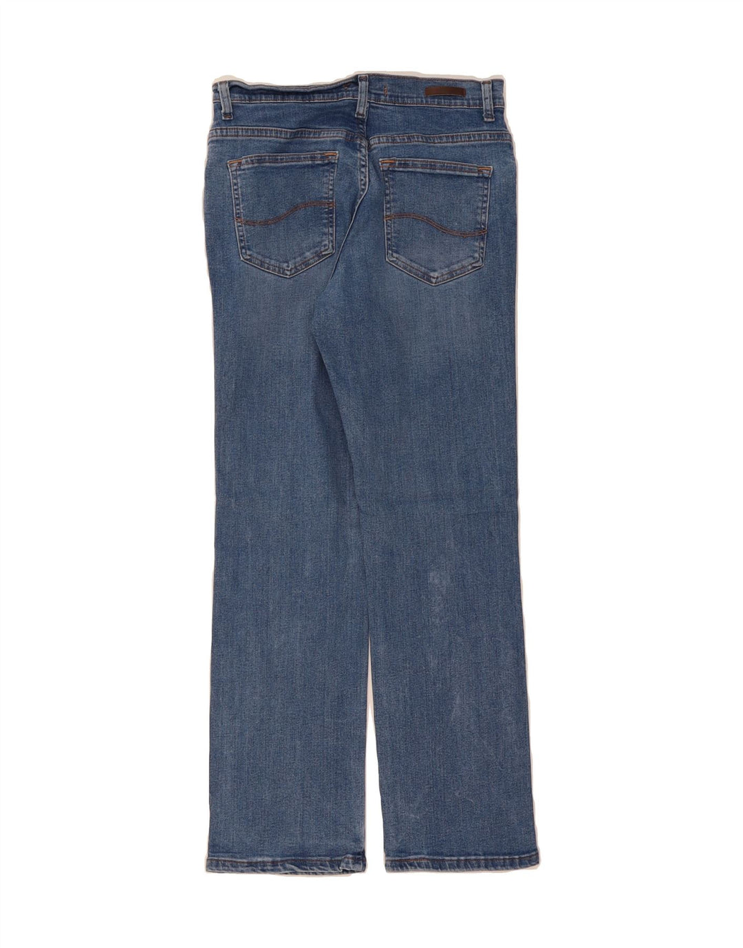 LEE Womens Relaxed Fit Straight Jeans US 6 Medium W27 L29 Blue Cotton Vintage Lee and Second-Hand Lee from Messina Hembry 
