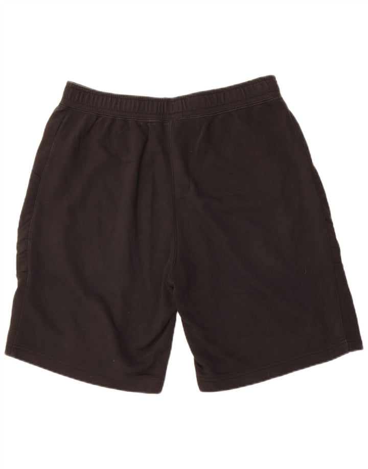 Shorts esportivos masculinos Nike grandes de algodão preto